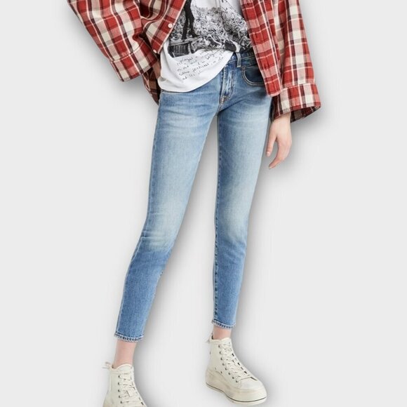 R13 Boy Skinny Jeans Jasper Stretch - Picture 1 of 16